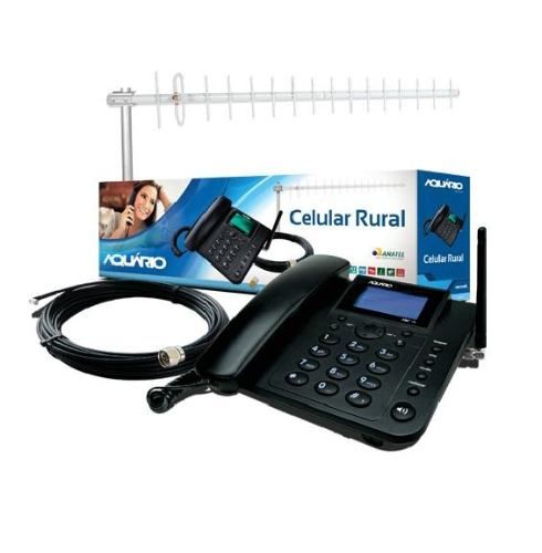 KIT CELULAR RURAL AQUARIO 900MHZ